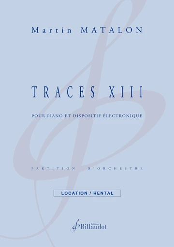 Traces XIII Visuel